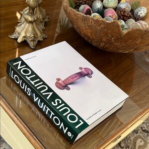 Louis Vuitton Hardcover Coffee Table Book - White with Pink Accent